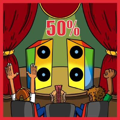 Volume Boost Pass 50%